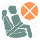 Airbag Off Car Air Bag Icon