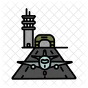 Airbase Military Base Icon