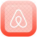 Airbnb Vacation Social Media Icon