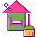 Airbnb Cleaning Housekeeping House Cleanup Icon