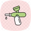 Airbrush Paint Artist Icon