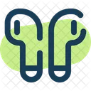 Airbuds Kabellos Kopfhorer Symbol