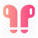 Airbuds Kabellos Kopfhorer Symbol