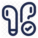 Airbuds Check Musik Sound Symbol