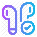 Airbuds Check Musik Sound Symbol