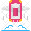Aircradt Car Flying Car Future Car Icon