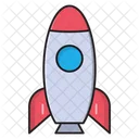 Aircraft Rocket Spaceship Icon