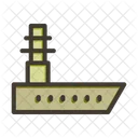 Amphibious Assault Ship Military Ship Watercraft Icon