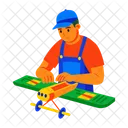 Aircraft Engineer Crafting Hobby Icon