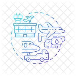 航空機地上取扱  アイコン