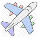 Aircraft Lineal Color Icon Icon