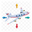 Aircraft Movement  Icon