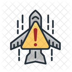 Aircraft Warning  Icon