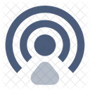 Airdrop Parachute Delivery Icon