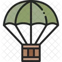 Airdrop Parachute Supplies Icon