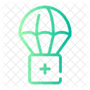 Airdrop Healthcare And Medical Humanitarian Icon