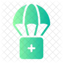 Airdrop Healthcare And Medical Humanitarian Icon