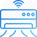 Aire acondicionado wifi  Icono