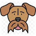 Airedale Terrier Pelaje Duro Mamifero Icono