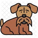 Airedale Terrier Pelaje Duro Mamifero Icono