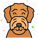 Airedale Terrier dog  Icon