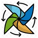 Wind Air Weather Icon