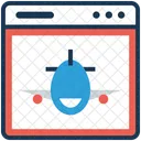 Airline Web Online Icon