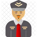 Airline Asian Avatar Icon