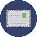 Airmail Correspondence Envelope アイコン