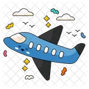 Airplane Plane Roasted Icon
