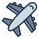 Airplane Aeroplace Aircraft Icon