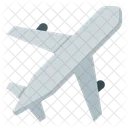 Airplane Flight Travel Icon