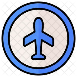 Airplane  Icon