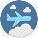 Flight Airplane Airliner Icon