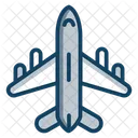 Airplane Aeroplane Flight Icon
