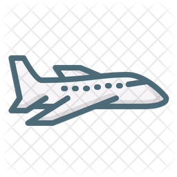 Free Airplane Icon Of Colored Outline Style Available In Svg Png Eps Ai Icon Fonts