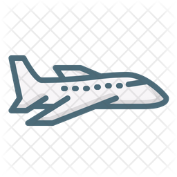 Free Airplane Icon Of Colored Outline Style Available In Svg Png Eps Ai Icon Fonts