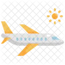 Airplane Summer Travel Icon
