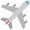 Logistics Delivery Airplane Icon
