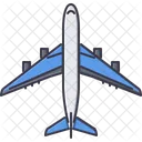 Airplane Transport Machine Icon