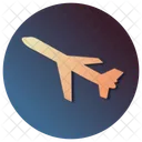 Aeroplane Airplane Aircraft Icon