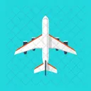 Airplane Flight Global Icon