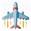 Airplane Flight Transport Icon