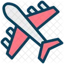 Airplane Travel Tourism Icon