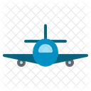 Plane Airplane Transportation Travel Aircraft Fly Air Icon