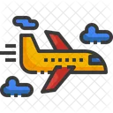 Airplane Travel Transportation Icon