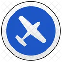 Airplane Airbus Area Icon