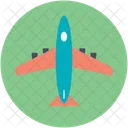 Airplane Aeroplane Airliner Icon