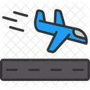 Airplane Arrival Destination Icon