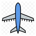 Plane Flight Travel Icon